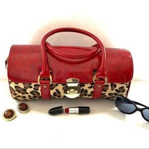 🔥Leopard Print/Red Tote🔥
